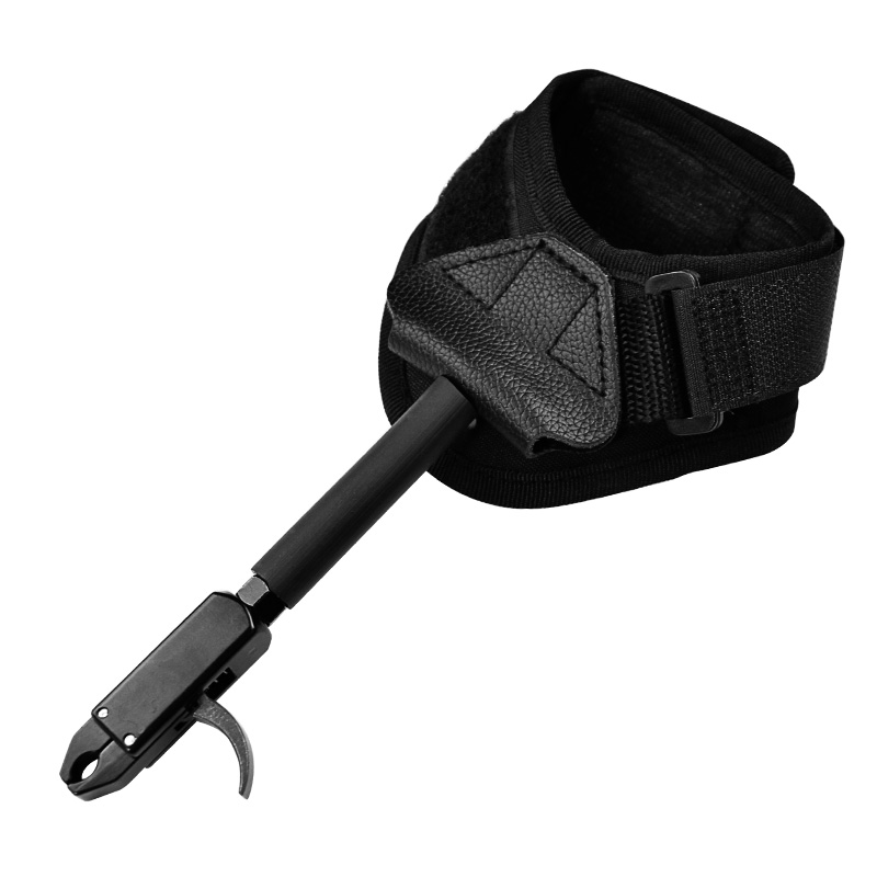 Elong Outdoor 42Ra02 Caliper Release Black Adult Trigger Wrist Strap Bueskydning Forbindelse Bue Tilbehør