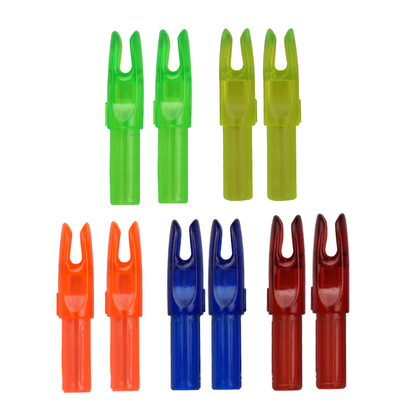 Nika Bueskydning 14N841 Plastic Insert Nock til Bueskydning ID. 6.2mm carbon/aluminum pile shooting